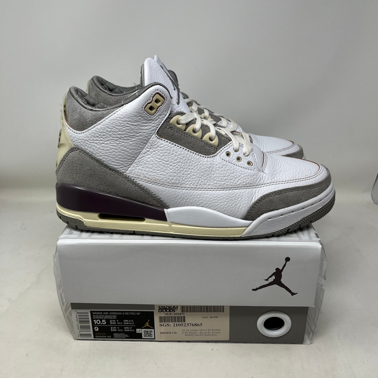 Jordan 3 Retro SP A Ma Maniére (Women's) Used