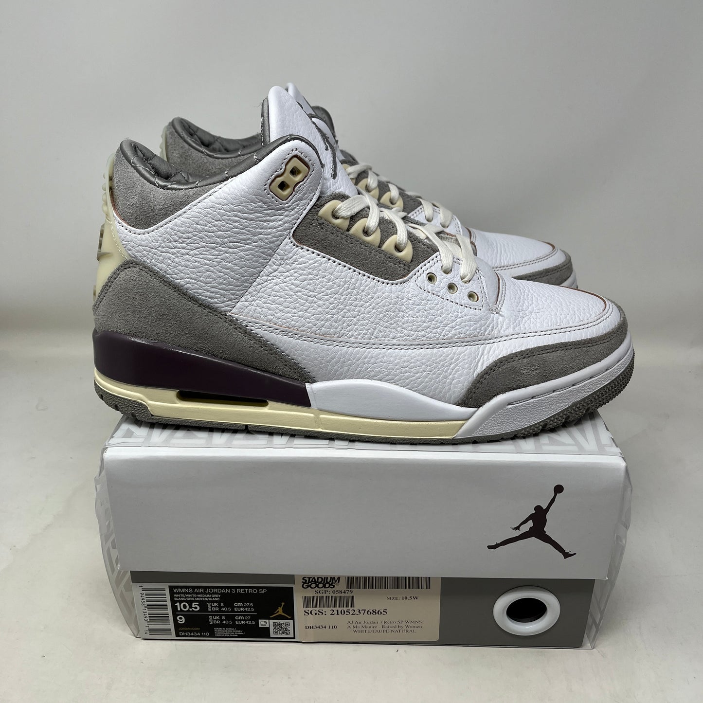 Jordan 3 Retro SP A Ma Maniére (Women's) Used