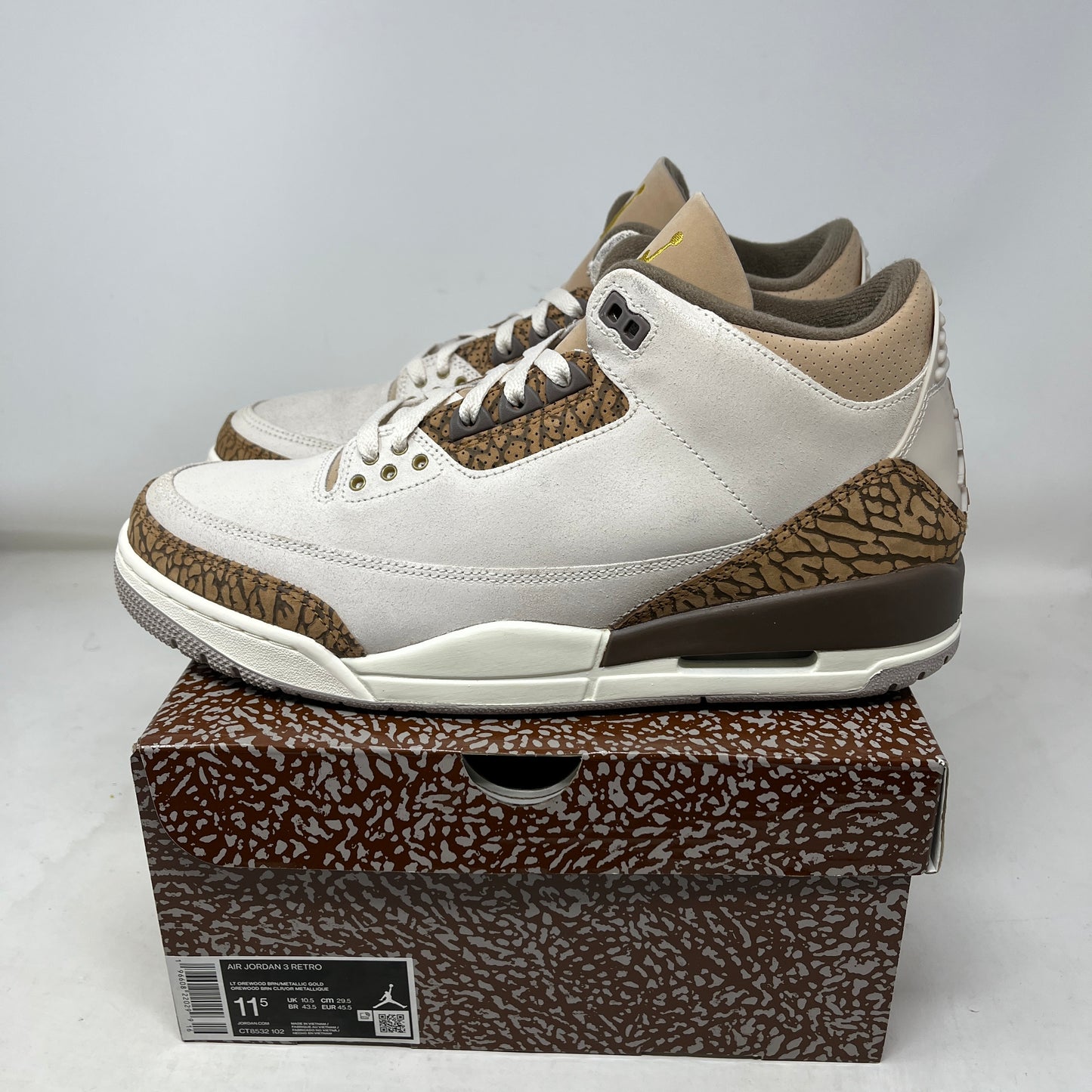 Jordan 3 Retro Palomino Used