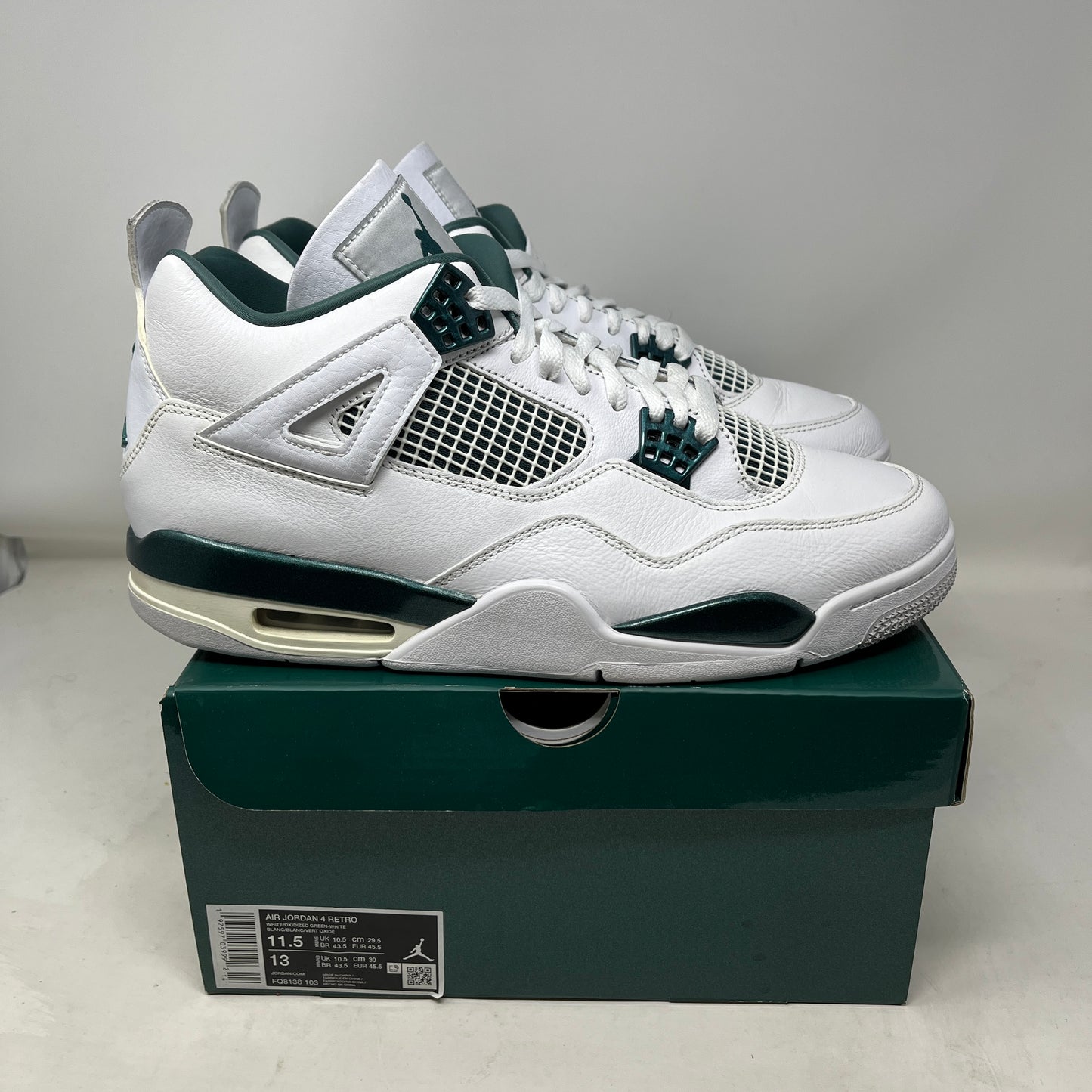 Jordan 4 Retro Oxidized Green Used