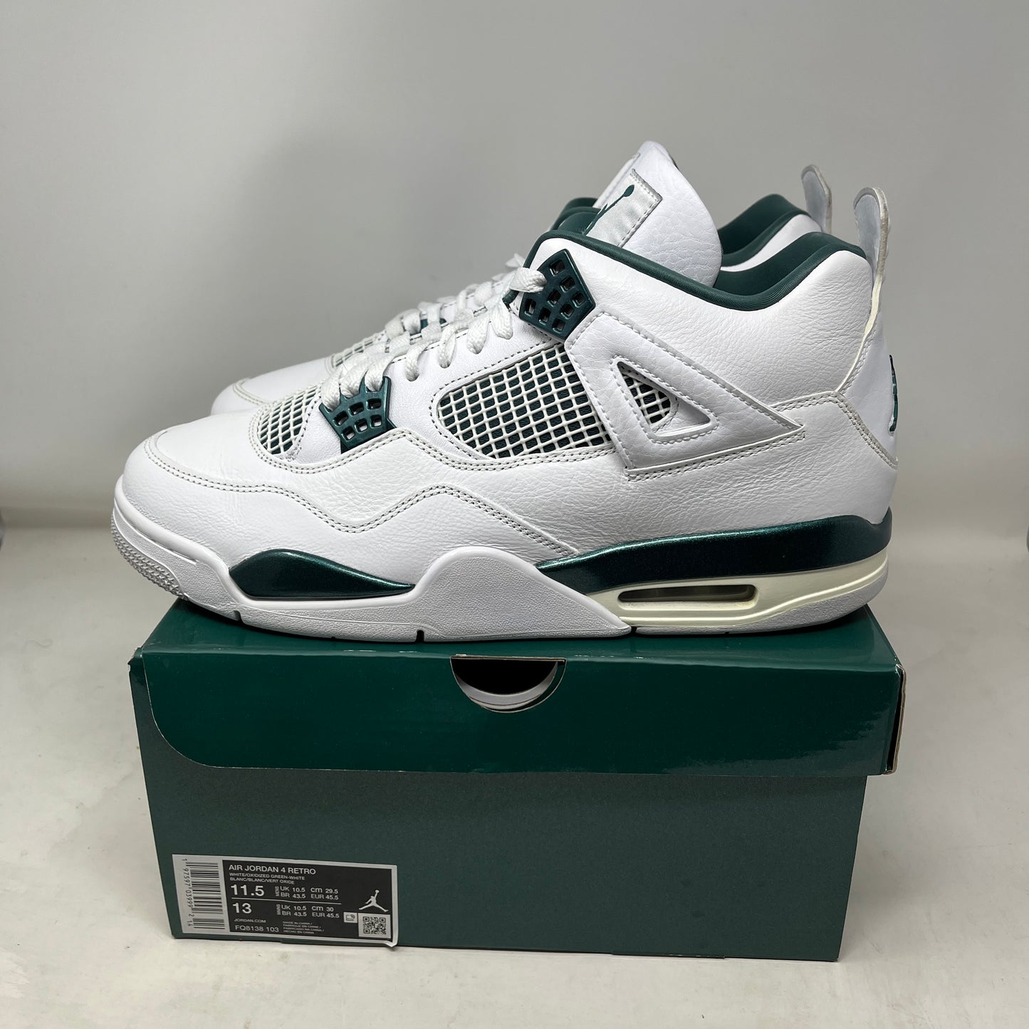 Jordan 4 Retro Oxidized Green Used