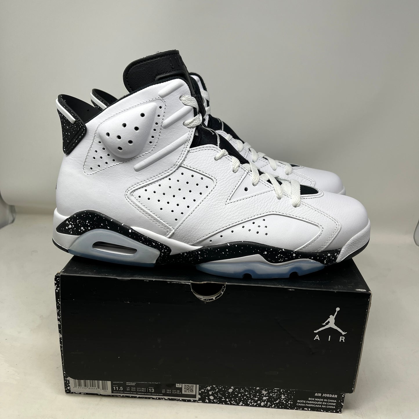 Jordan 6 Retro Reverse Oreo Used