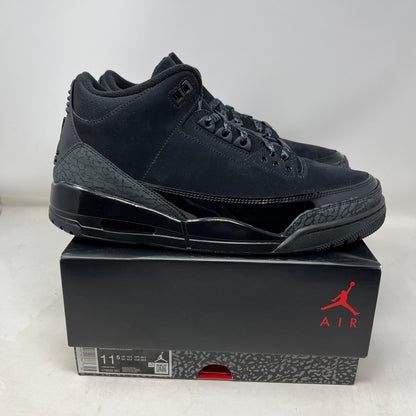 Jordan 3 Retro Black Cat (2025) Used