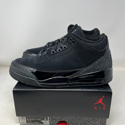 Jordan 3 Retro Black Cat (2025) Used