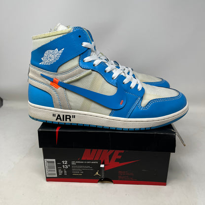 Jordan 1 Retro High Off-White University Blue Used