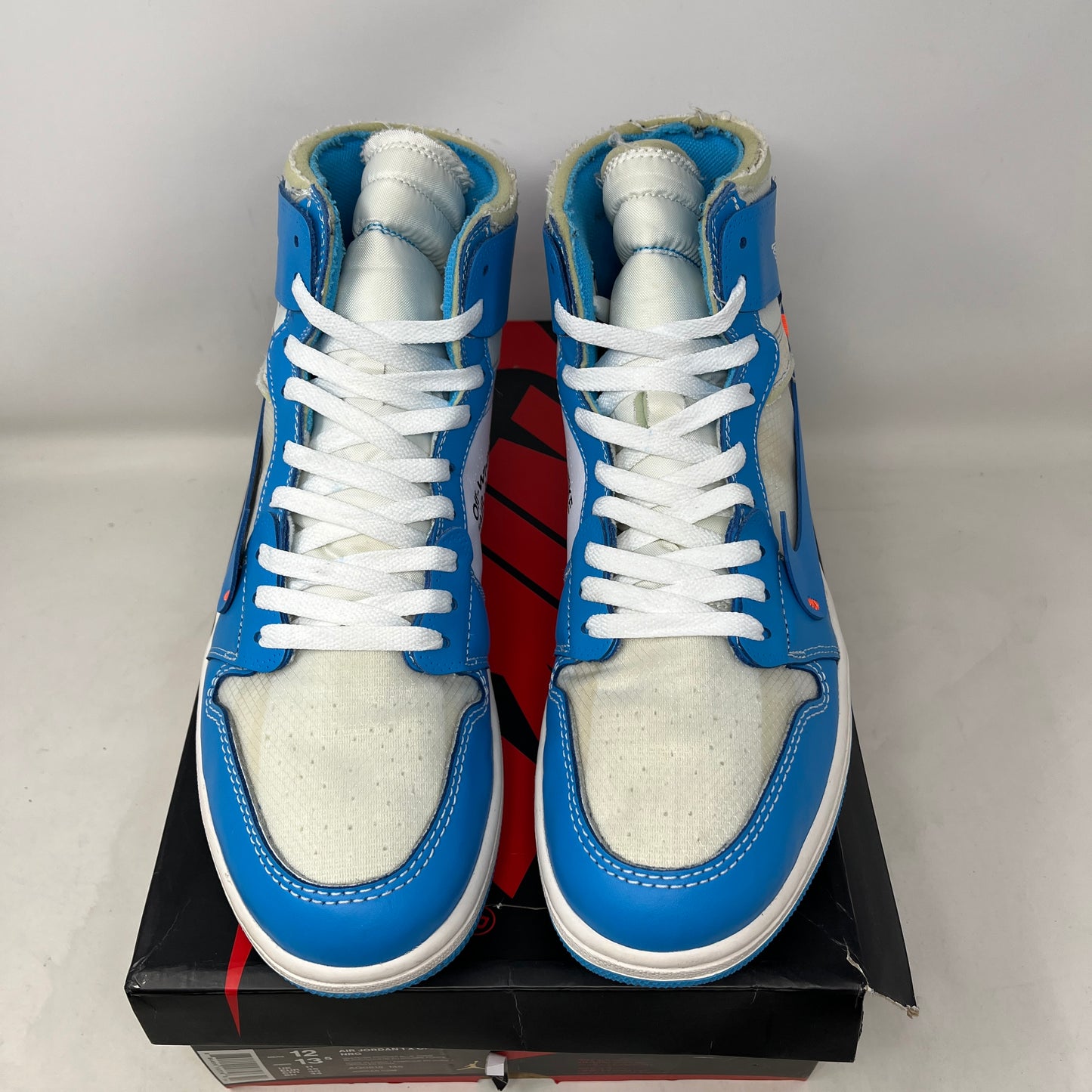 Jordan 1 Retro High Off-White University Blue Used