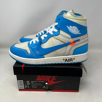 Jordan 1 Retro High Off-White University Blue Used