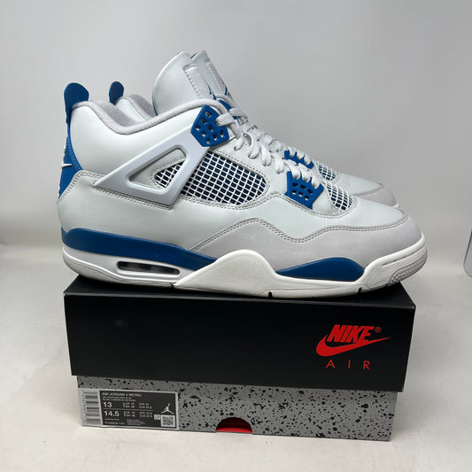 Jordan 4 Retro Military Blue (2024) Used