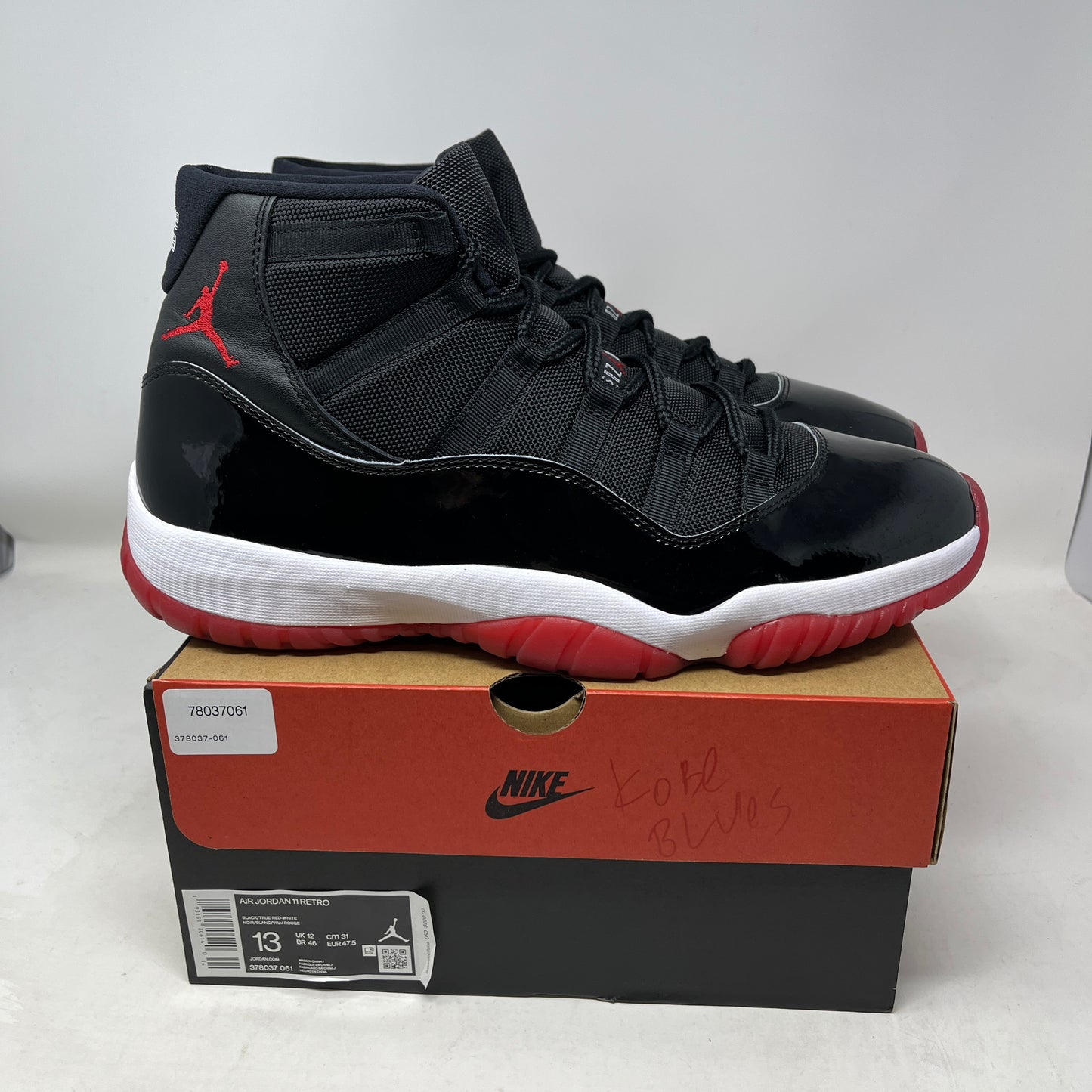 Jordan 11 Retro Playoffs Bred (2019) Used