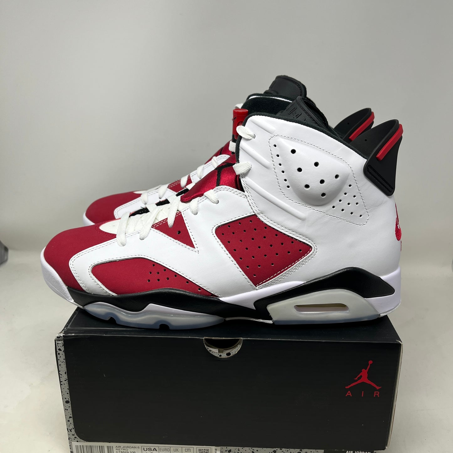 Jordan 6 Retro Carmine (2021) (Tried On)