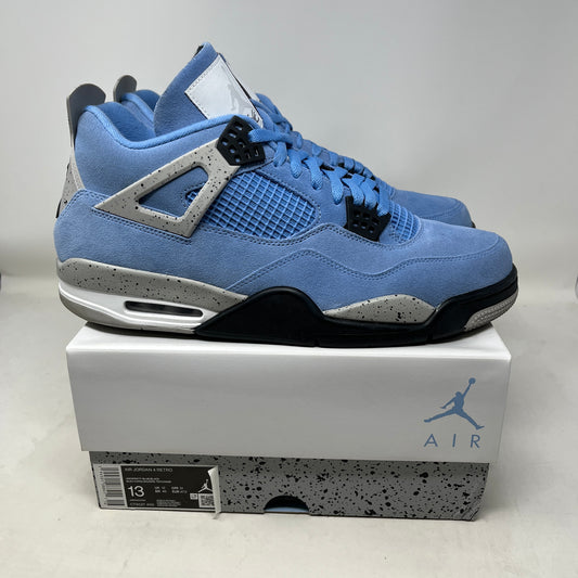 Jordan 4 Retro University Blue Used