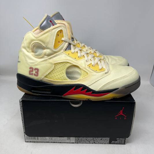 Jordan 5 Retro Off-White Sail Used