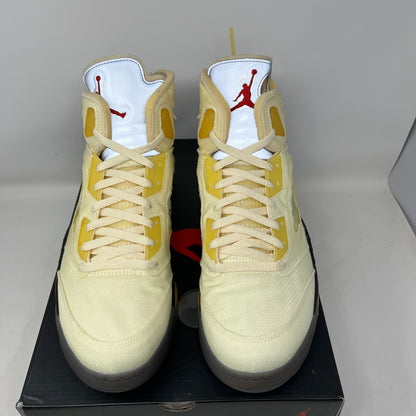 Jordan 5 Retro Off-White Sail Used