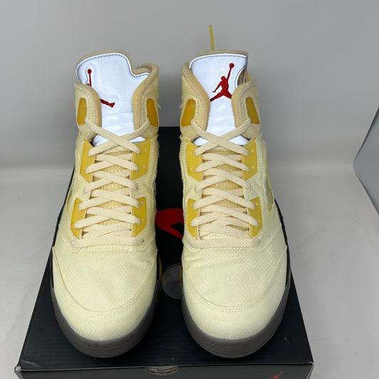 Jordan 5 Retro Off-White Sail Used