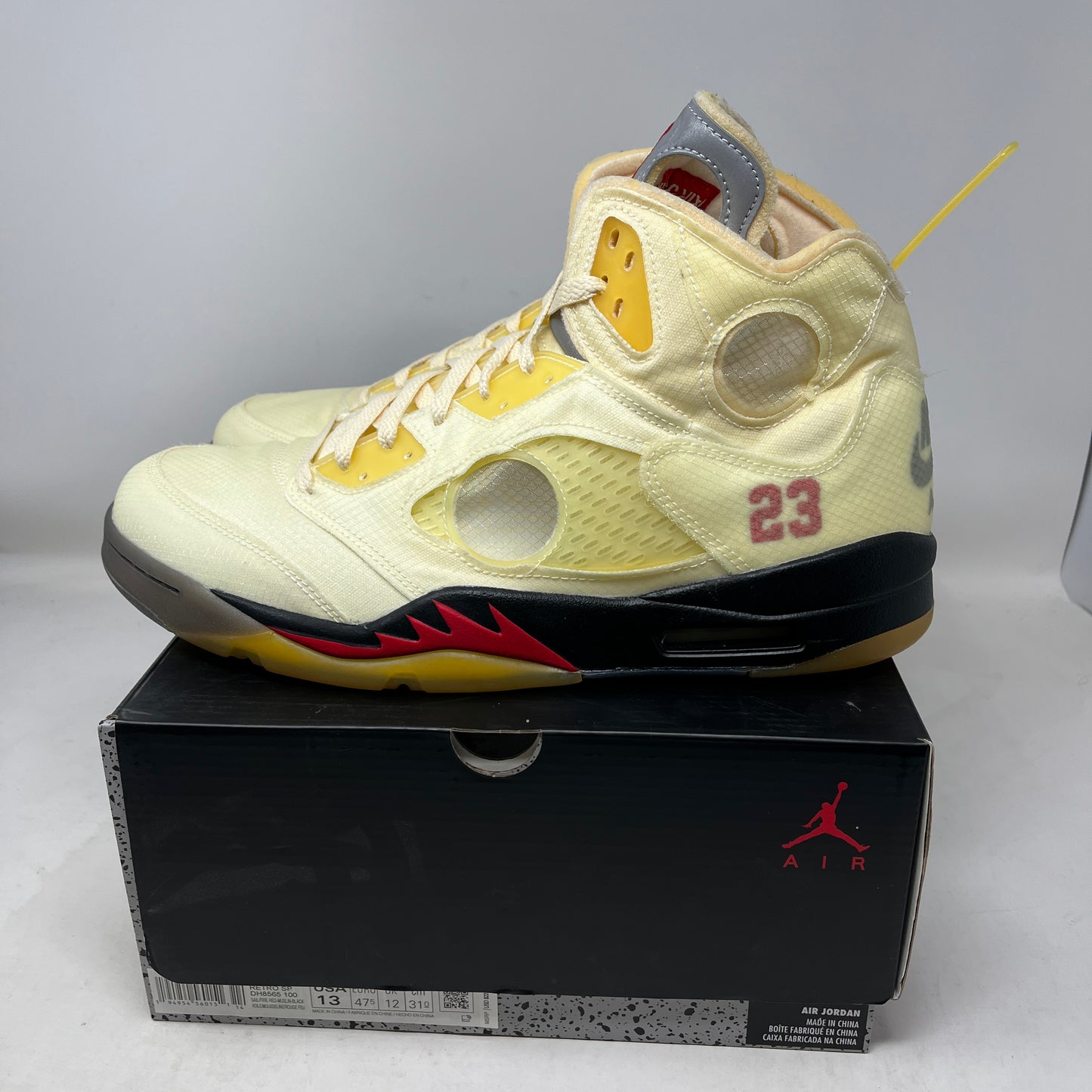 Jordan 5 Retro Off-White Sail Used