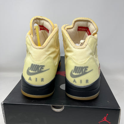 Jordan 5 Retro Off-White Sail Used