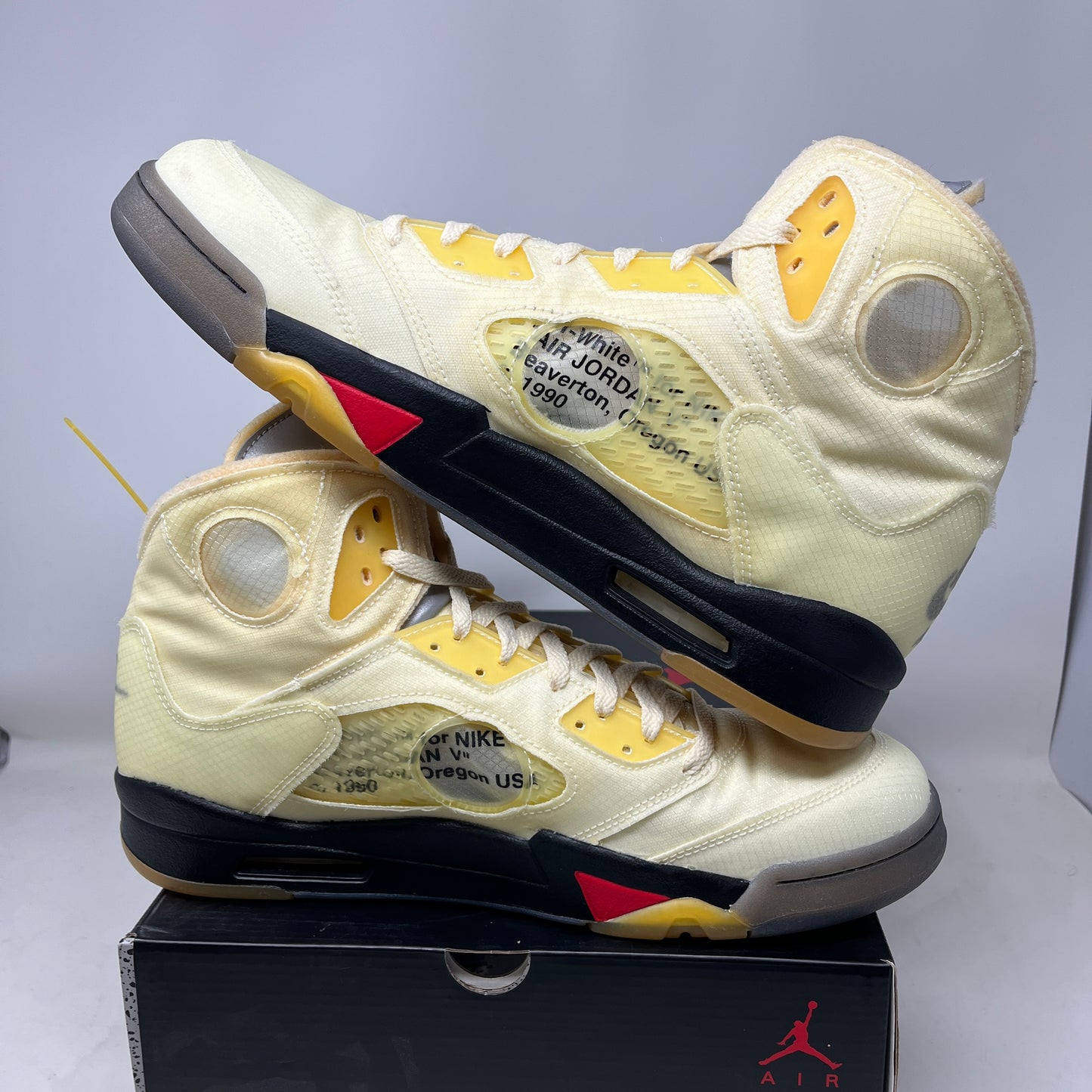 Jordan 5 Retro Off-White Sail Used