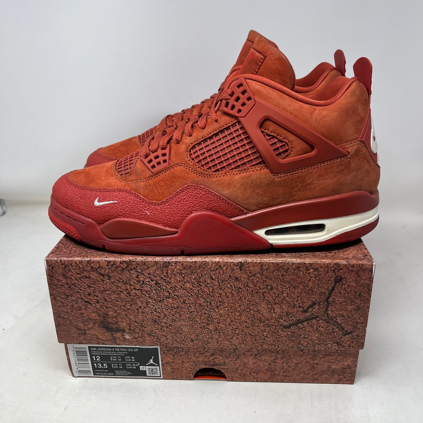 Air Jordan 4 Retro OG SP Nigel Sylvester Brick by Brick Used