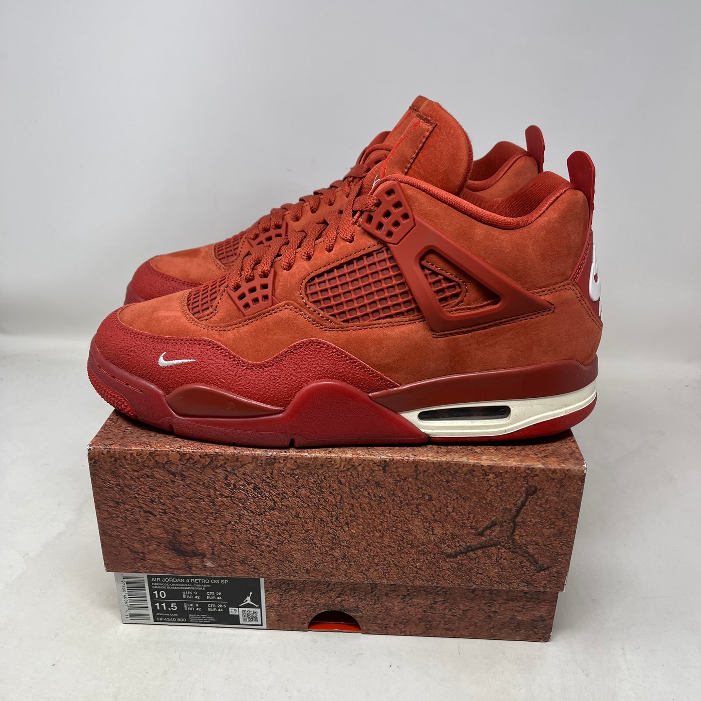 Air Jordan 4 Retro OG SP Nigel Sylvester Brick by Brick Used