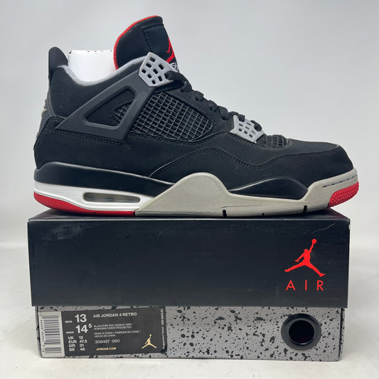 Jordan 4 Retro Bred (2019) Used