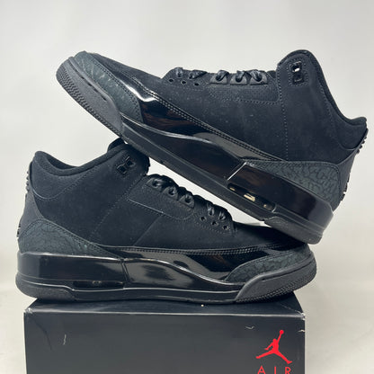 Jordan 3 Retro Black Cat (2025) Used
