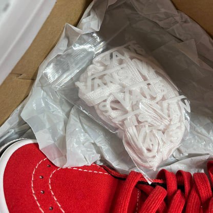 Vans Skate Grosso Mid Supreme Monogram S Logo Red