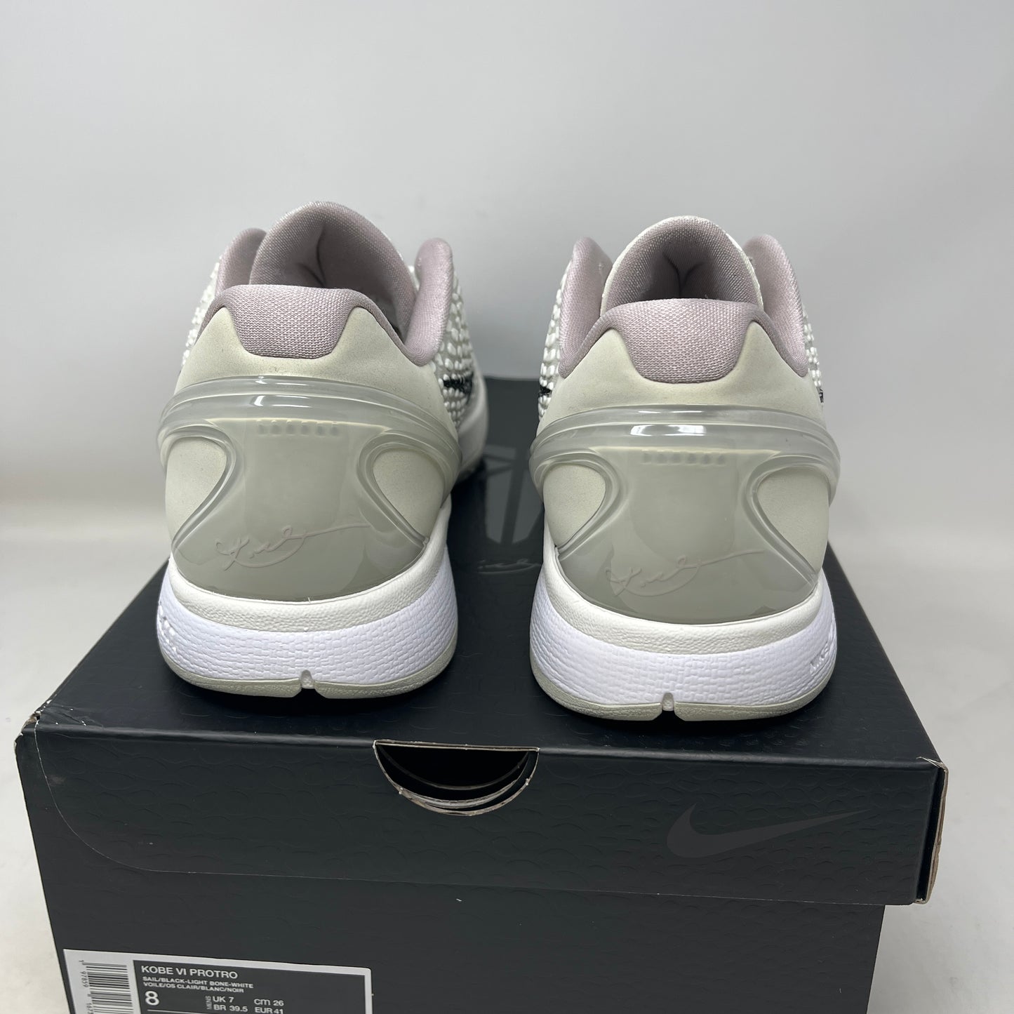 Nike Kobe 6 Protro Sail All-Star Used