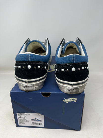 Vans LX Old Skool 36 Pearlized Pack Black Navy Used