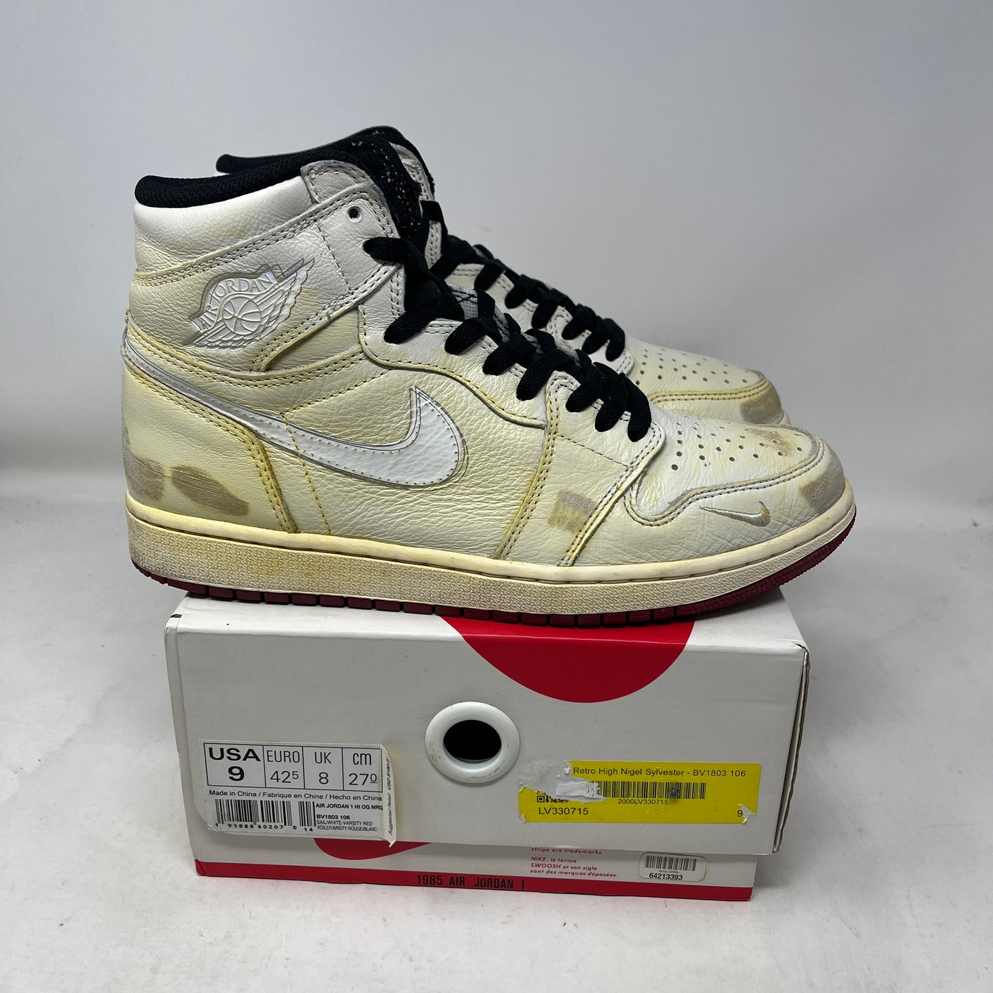Jordan 1 Retro High Nigel Sylvester Used