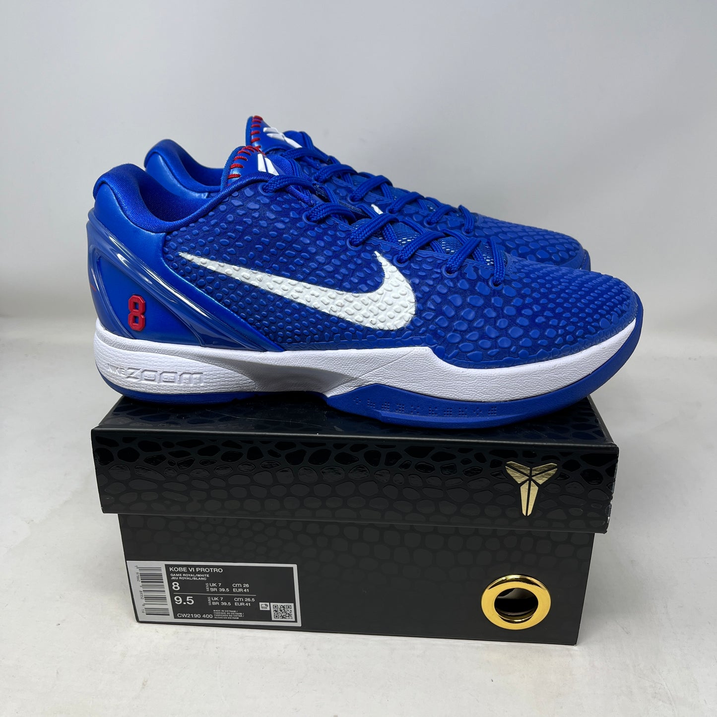 Nike Kobe 6 Protro Dodgers Used