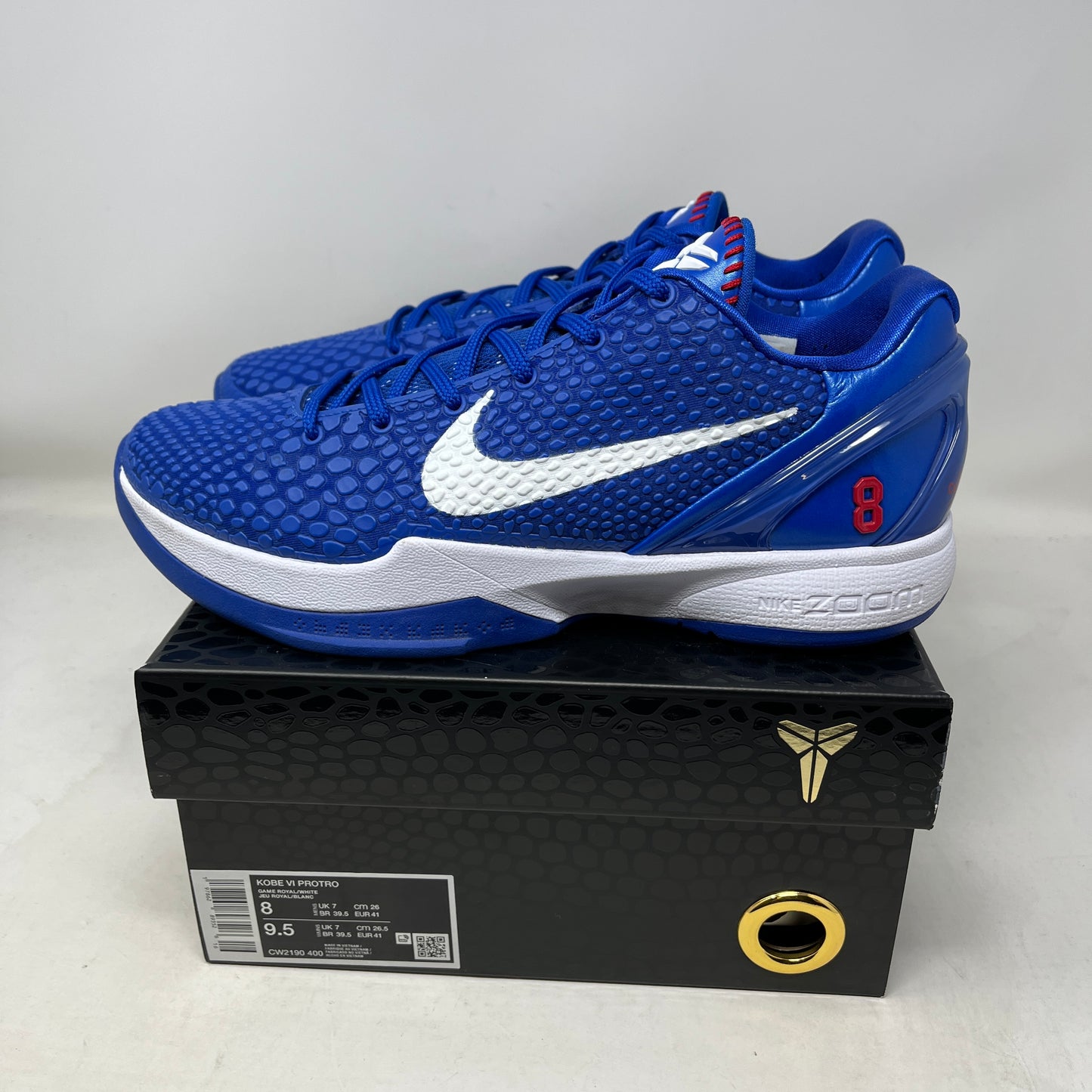 Nike Kobe 6 Protro Dodgers Used