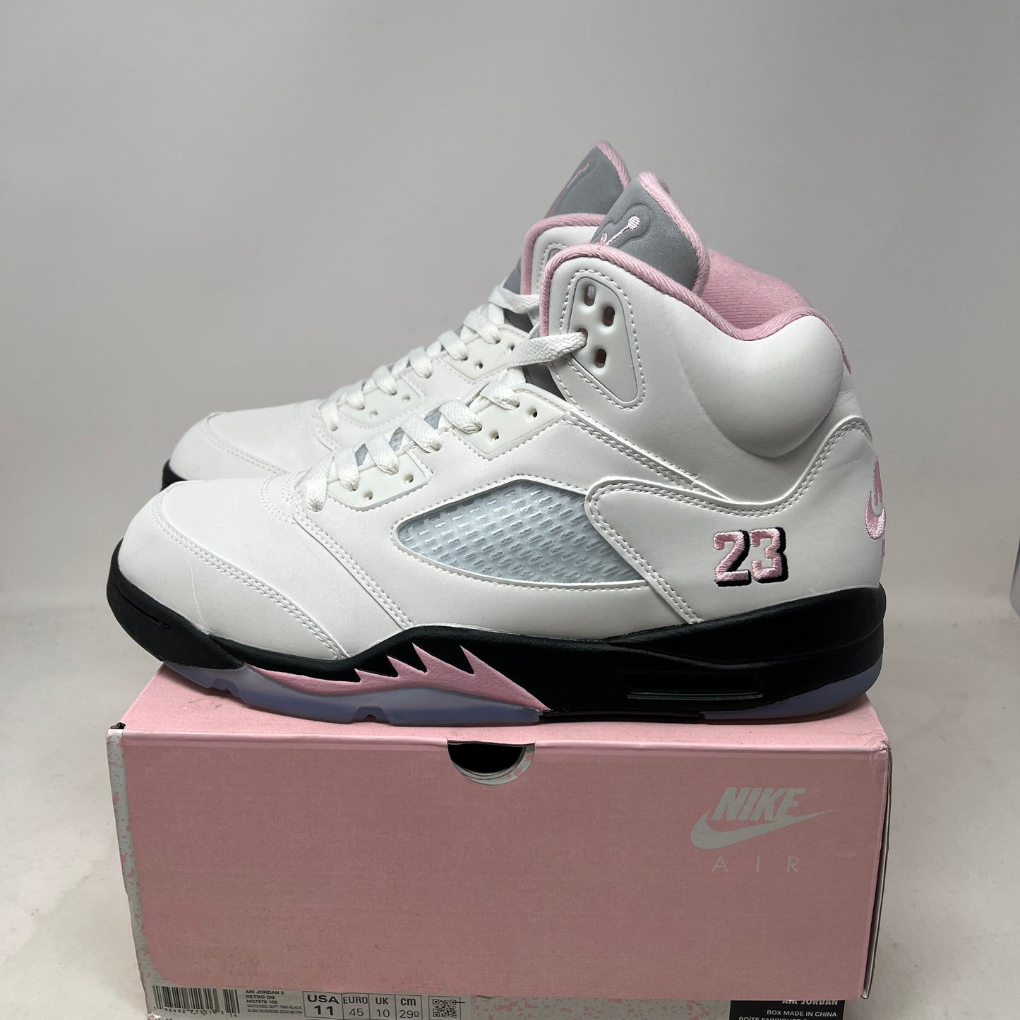 Jordan 5 Retro Medium Soft Pink Used