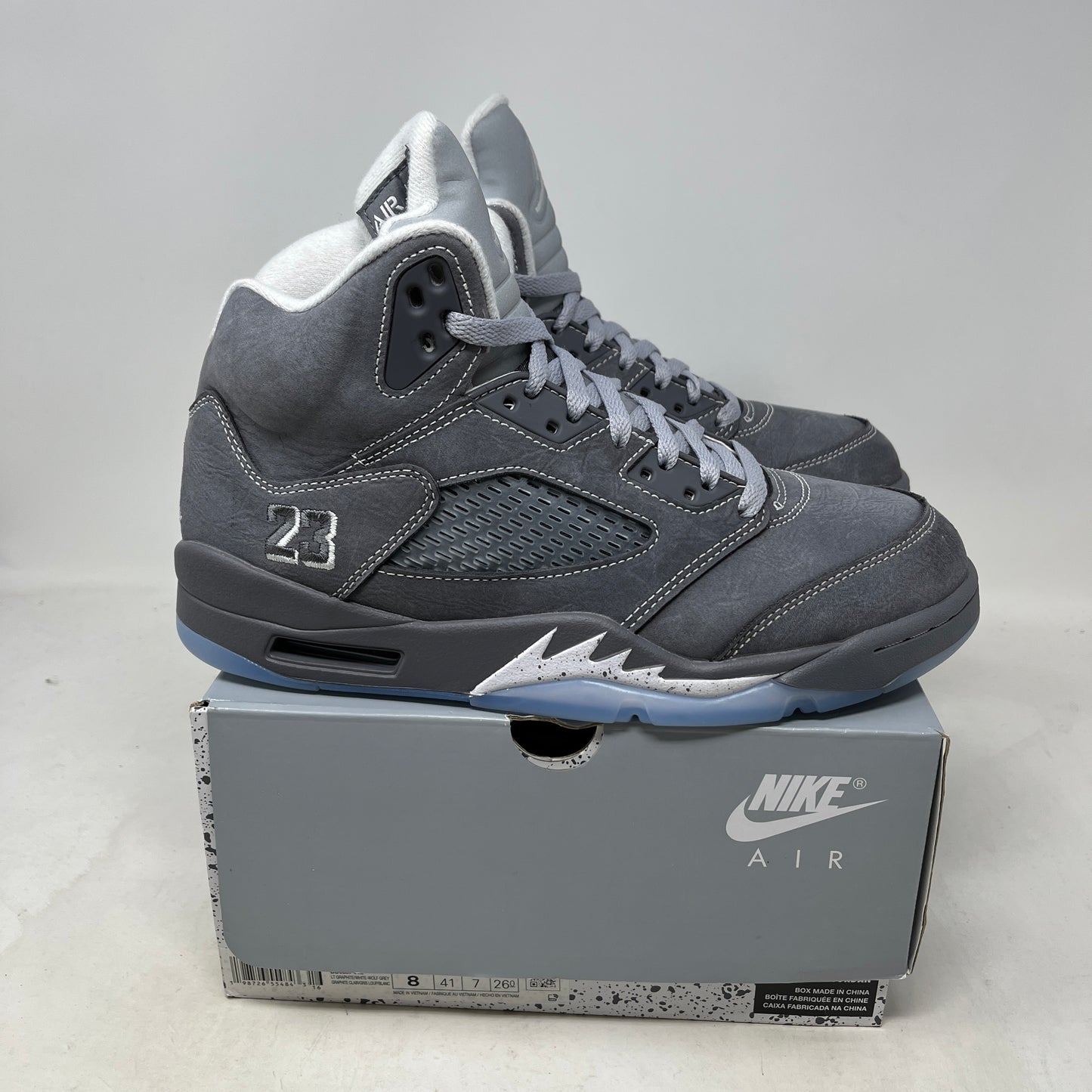 Jordan 5 Retro Wolf Grey (2026) Used