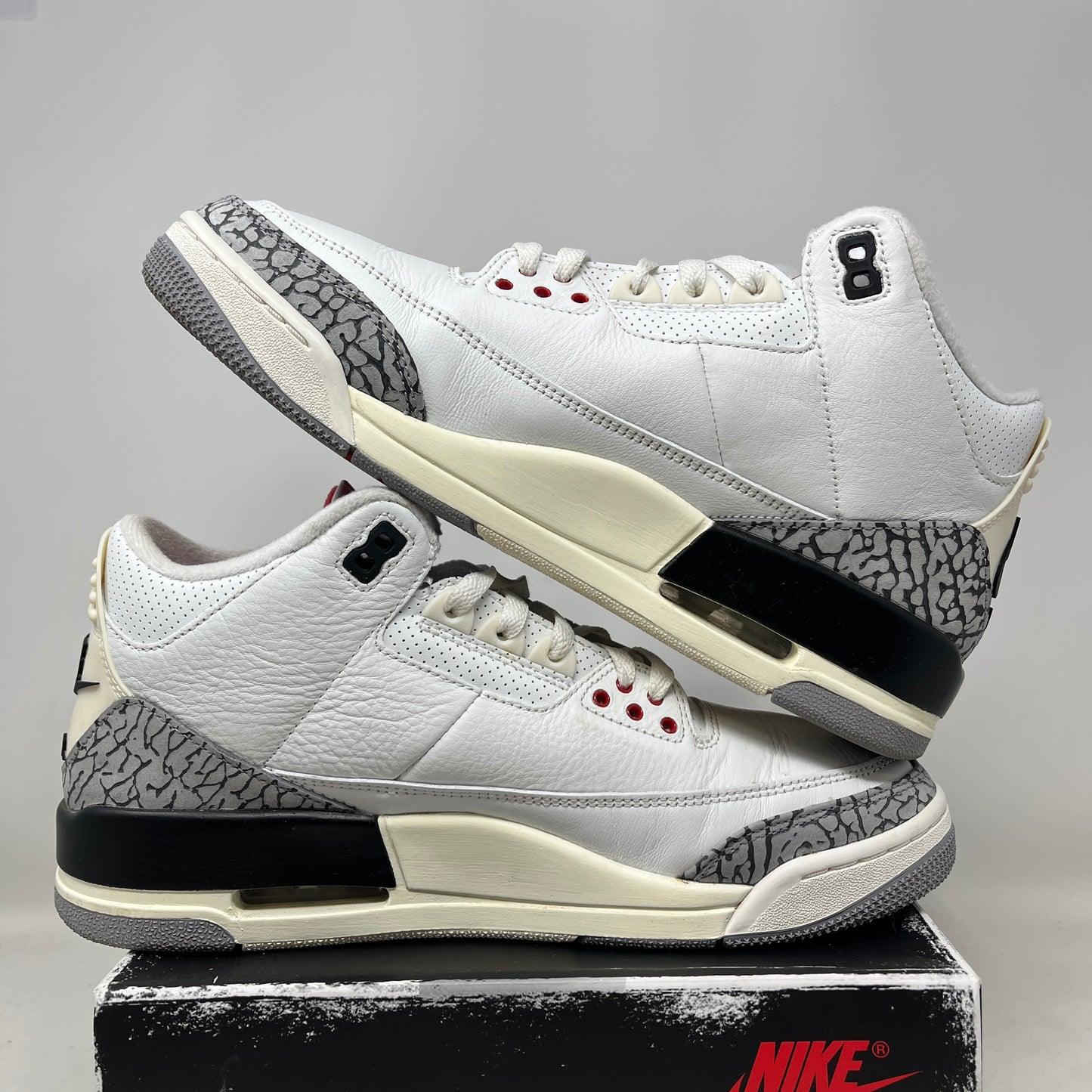 Jordan 3 Retro White Cement Reimagined Used