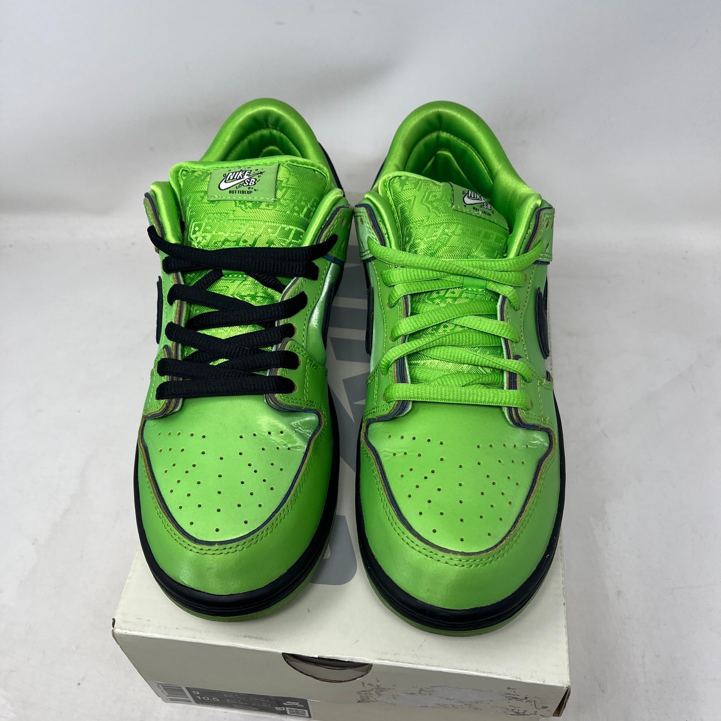 Nike SB Dunk Low The Powerpuff Girls Buttercup Used