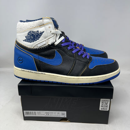 Jordan 1 Retro High OG SP Fragment x Union LA Sport Royal Used