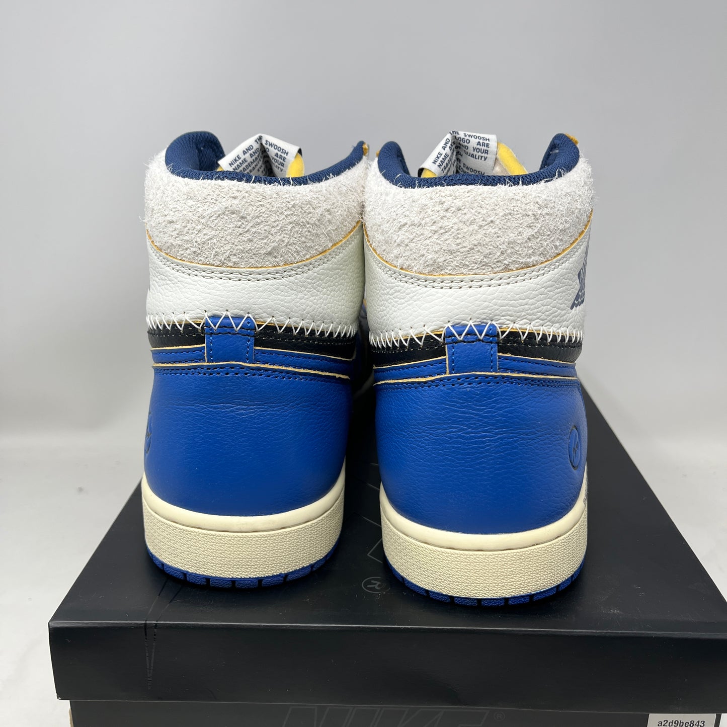 Jordan 1 Retro High OG SP Fragment x Union LA Sport Royal Used