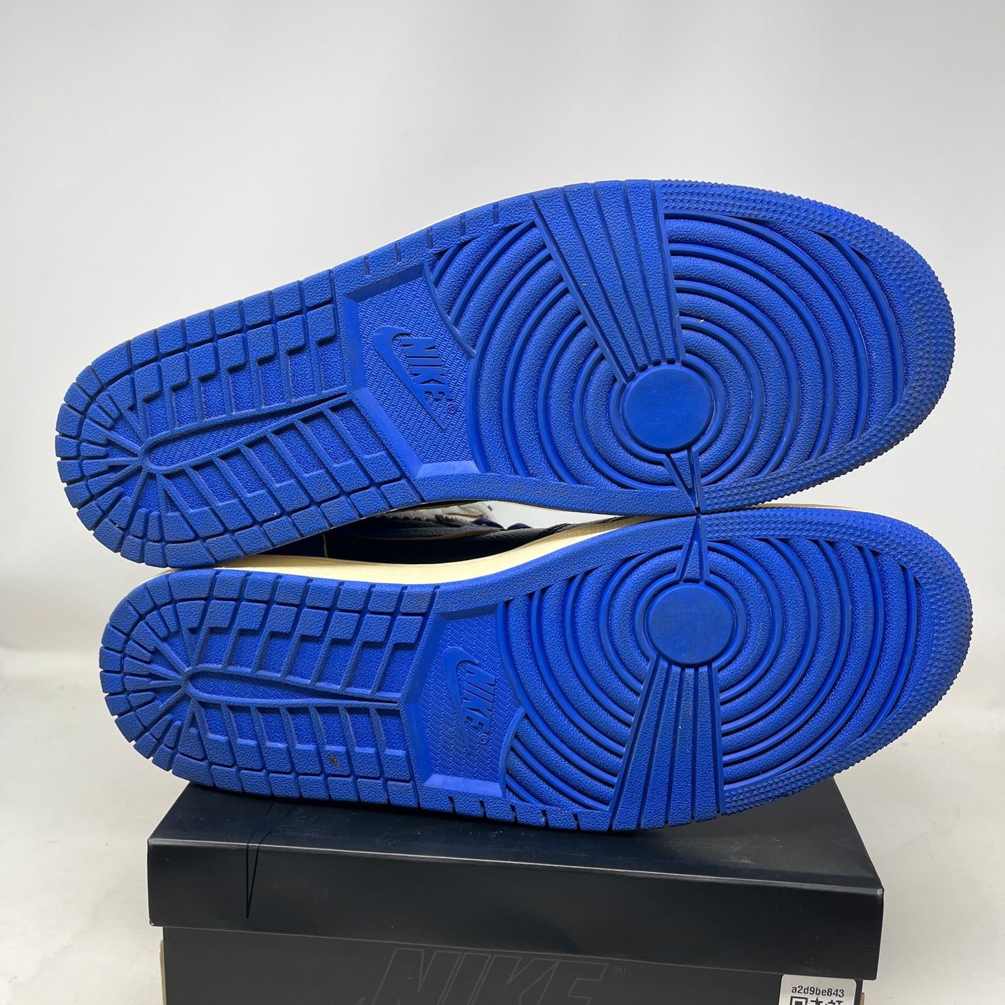 Jordan 1 Retro High OG SP Fragment x Union LA Sport Royal Used