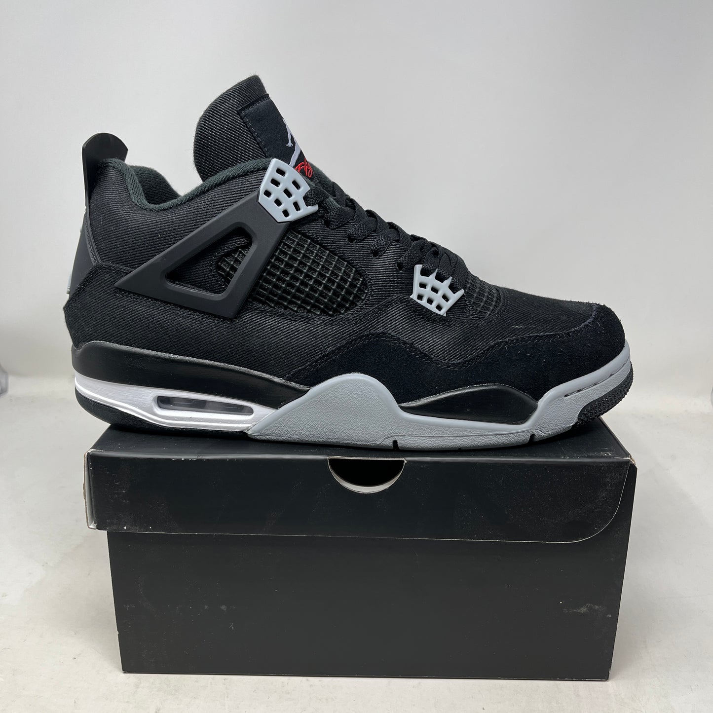 Jordan 4 Retro SE Black Canvas