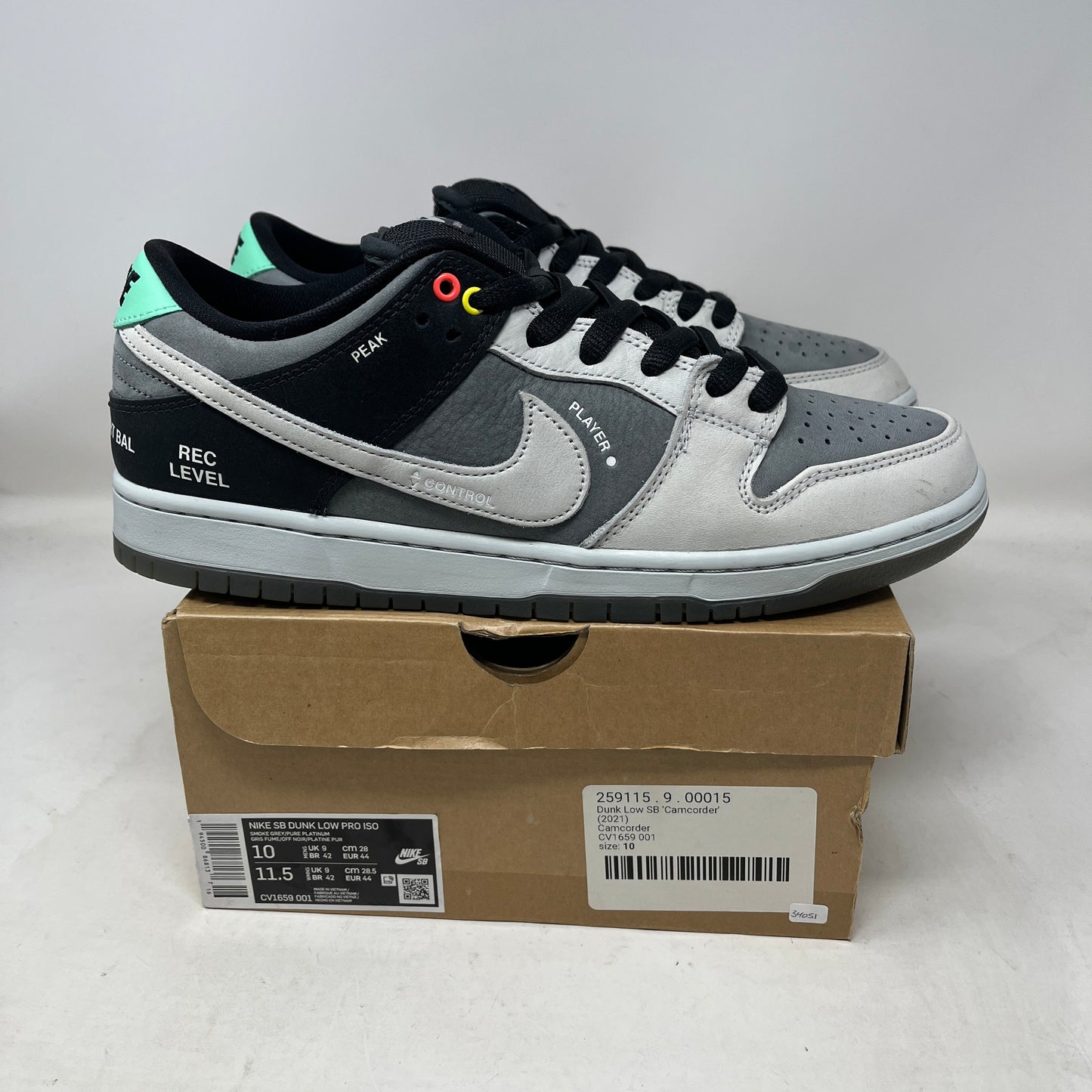 Nike SB Dunk Low VX1000 Used