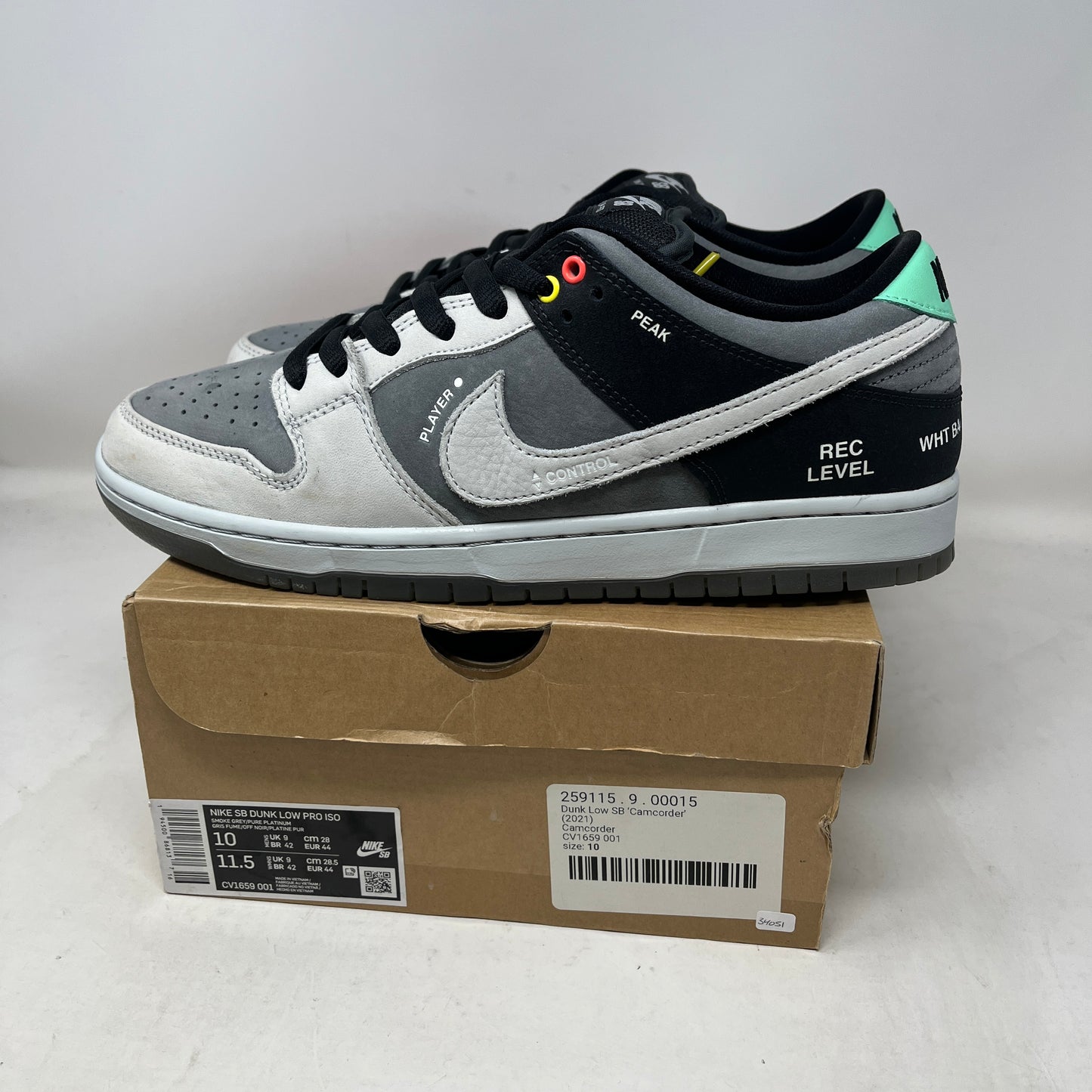 Nike SB Dunk Low VX1000 Used