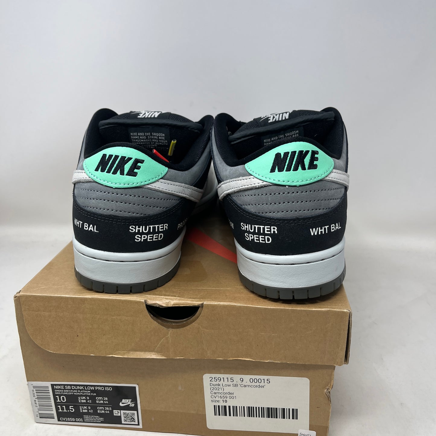 Nike SB Dunk Low VX1000 Used
