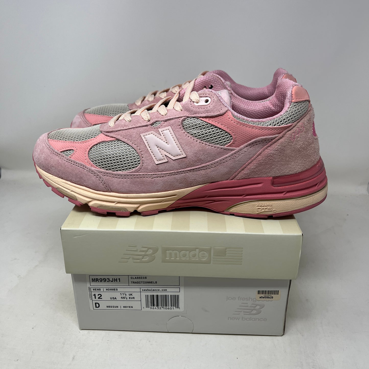New Balance 993 Joe Freshgoods Performance Art Powder Pink Used