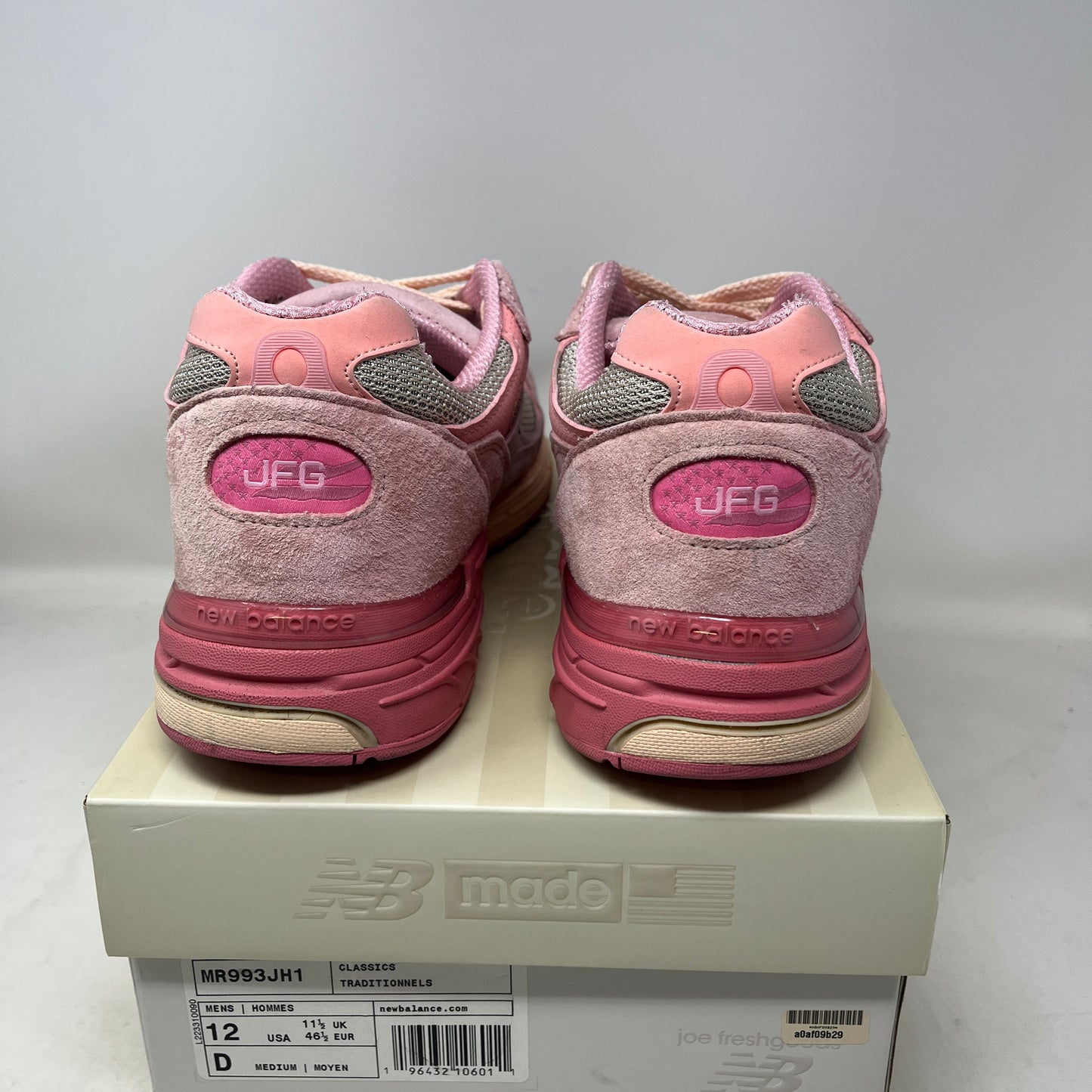 New Balance 993 Joe Freshgoods Performance Art Powder Pink Used