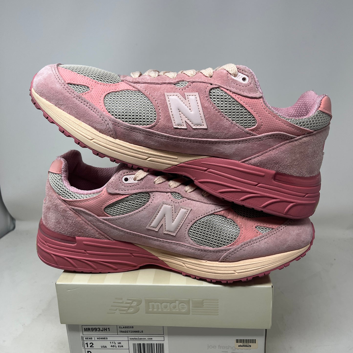 New Balance 993 Joe Freshgoods Performance Art Powder Pink Used