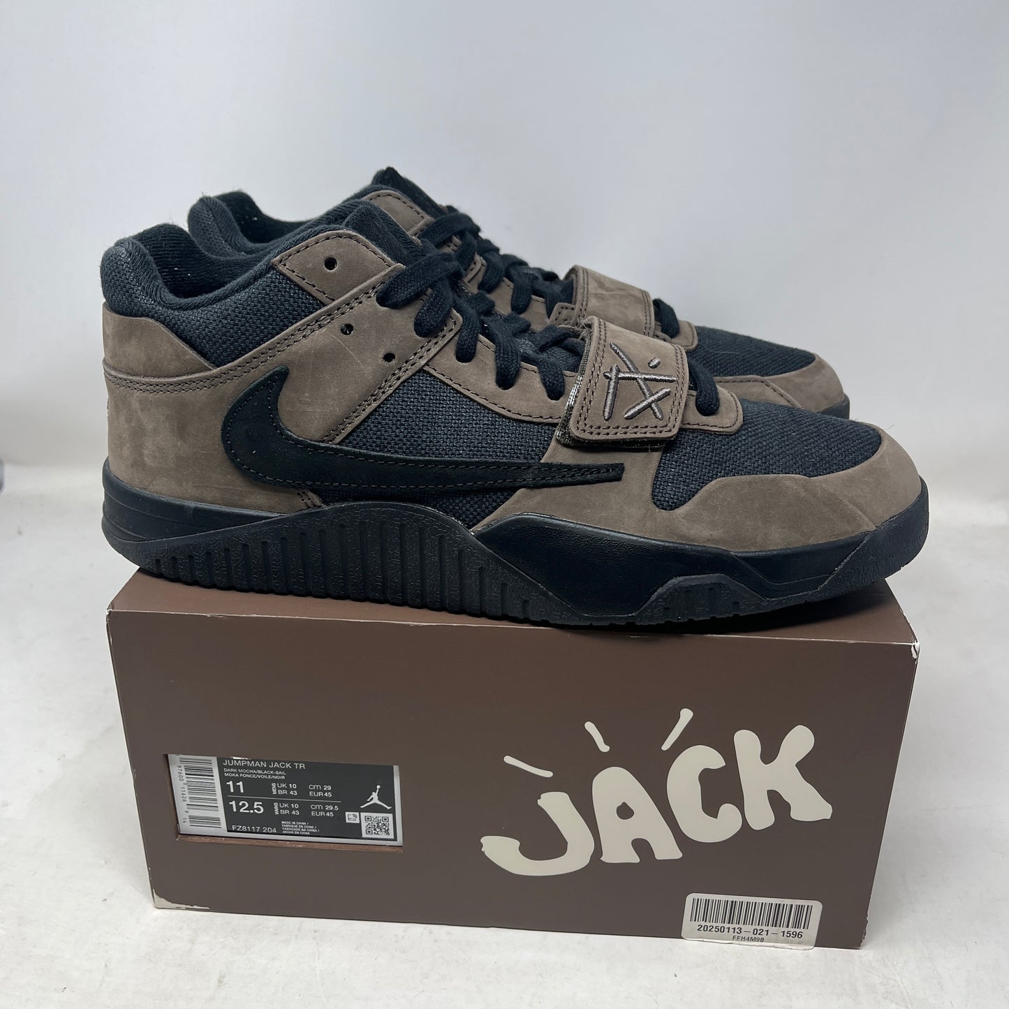 Jordan Jumpman Jack TR Travis Scott Dark Mocha Used
