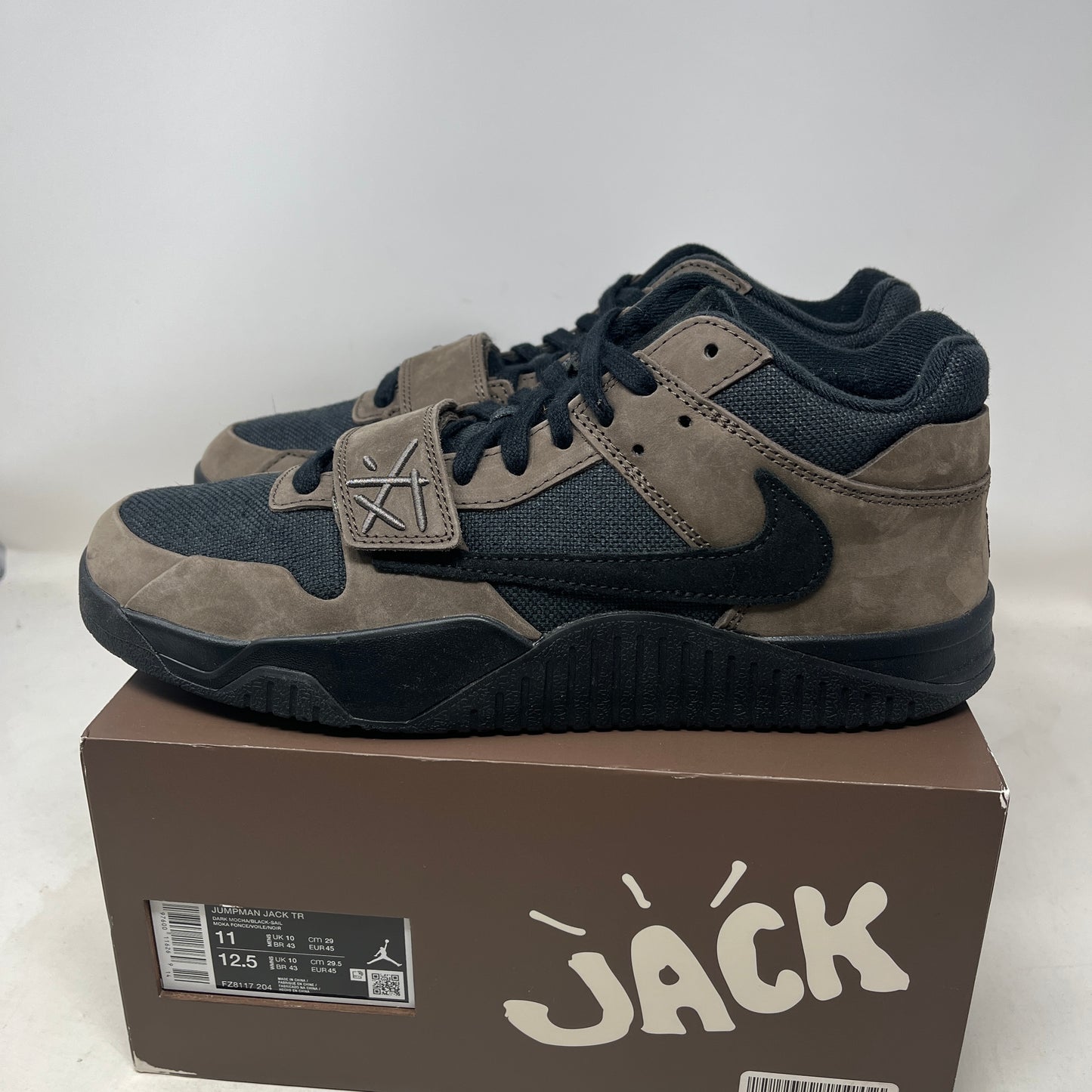 Jordan Jumpman Jack TR Travis Scott Dark Mocha Used