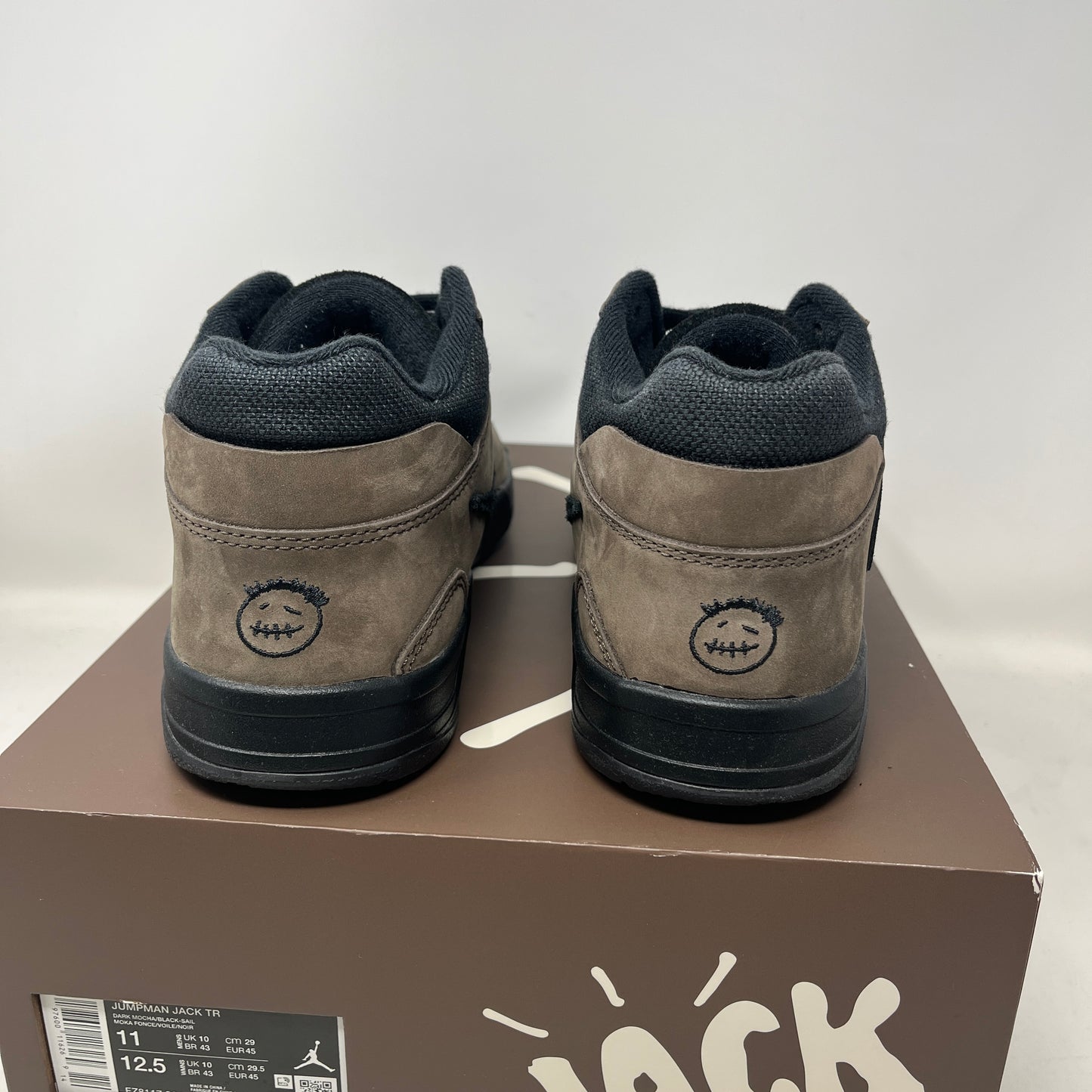 Jordan Jumpman Jack TR Travis Scott Dark Mocha Used