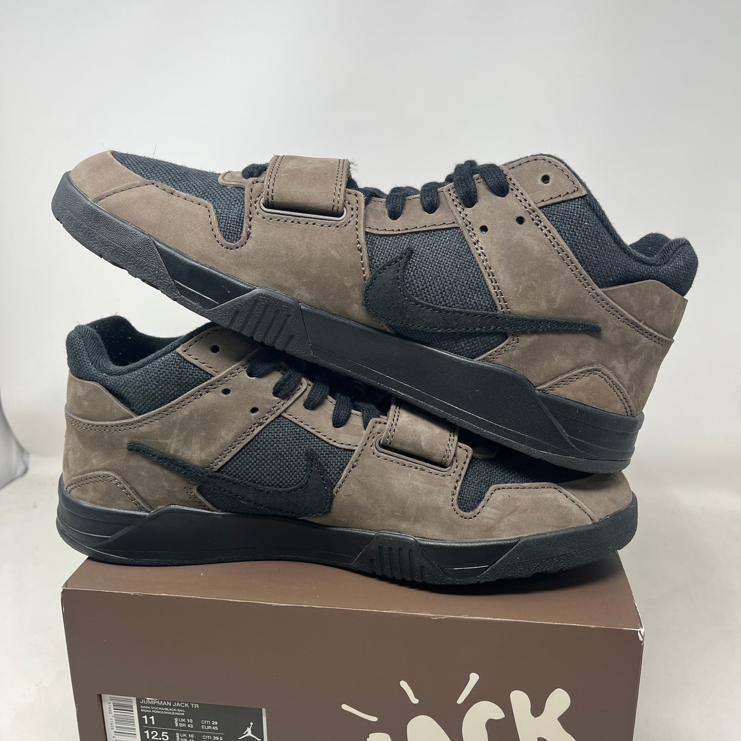 Jordan Jumpman Jack TR Travis Scott Dark Mocha Used