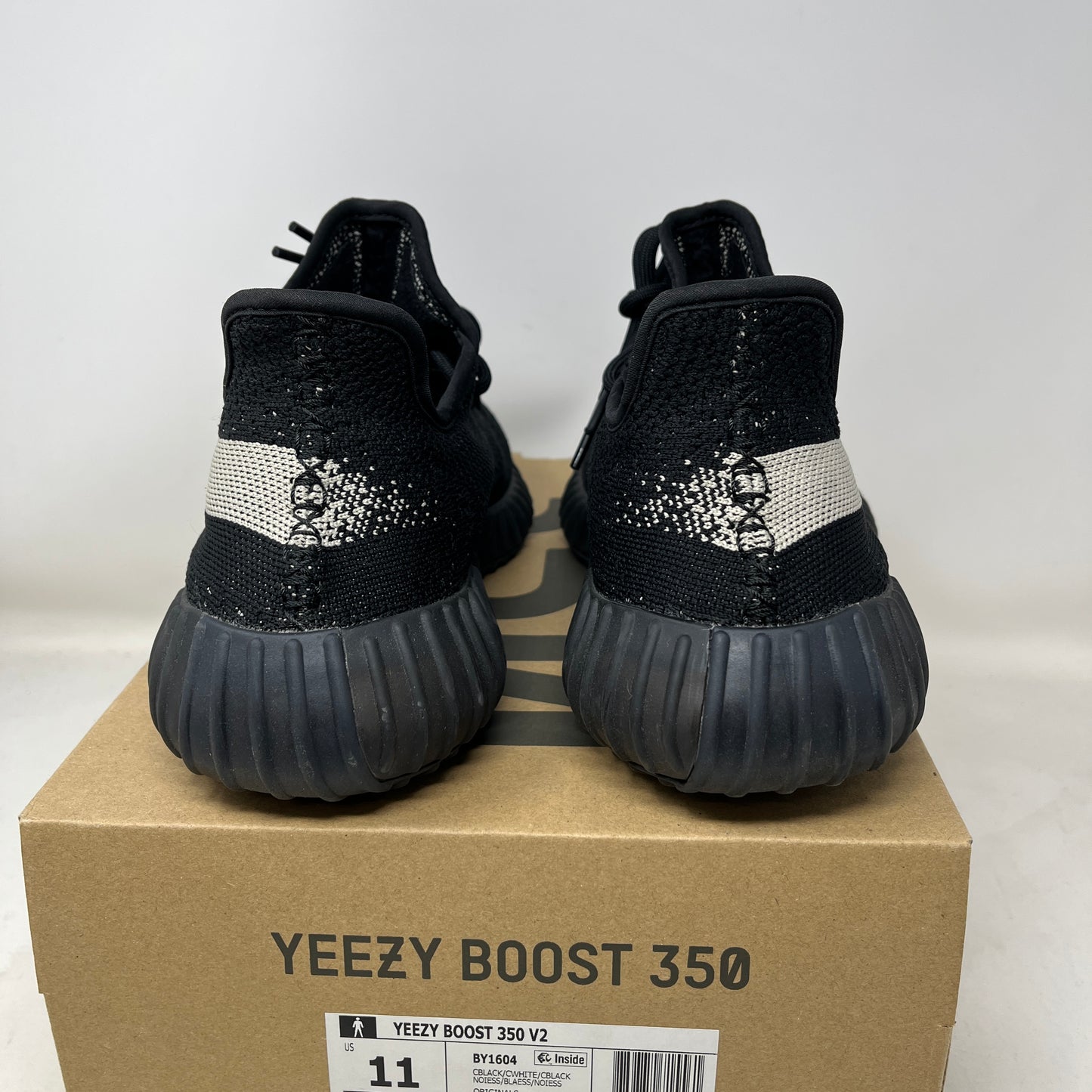 adidas Yeezy Boost 350 V2 Core Black White Used